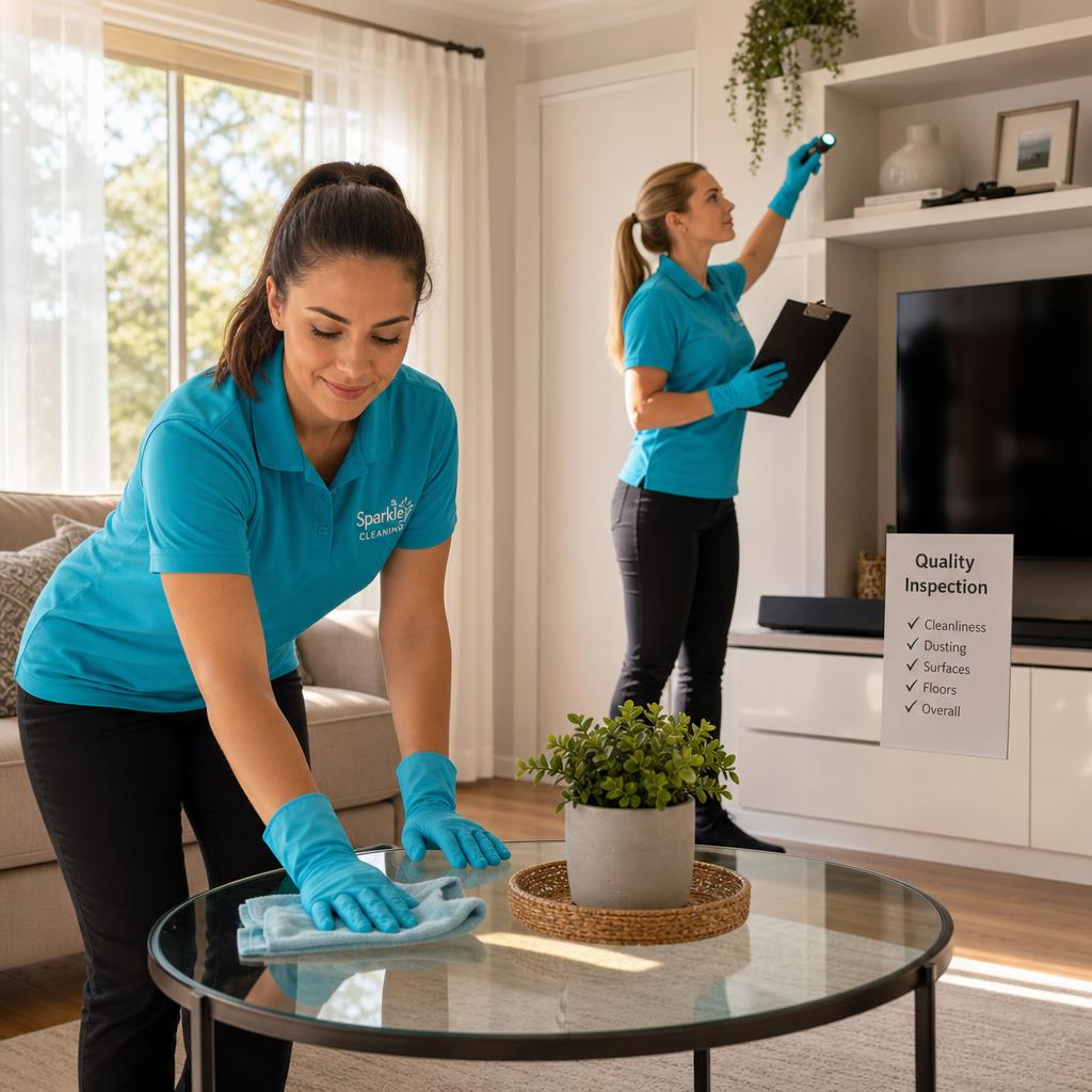 Recurring home cleaning